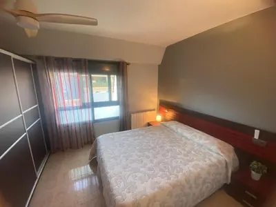 Cama o camas de una habitación en Apartamento Cinca Pirineo en Aínsa