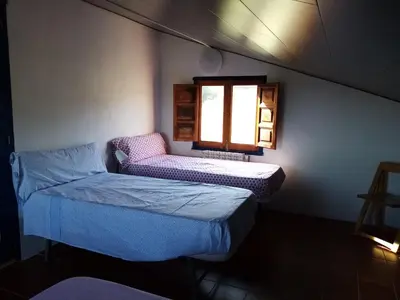 Cama o camas de una habitación en Mas Arboretum