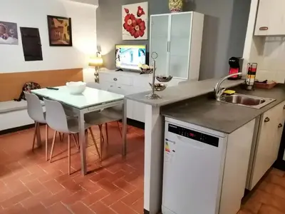 Una cocina o zona de cocina en Casa Cartujet