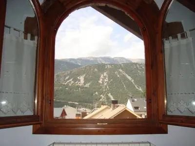 Vista general de una montaña o vista desde el apartamento