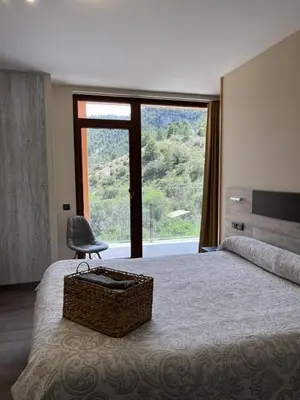 Cama o camas de una habitación en Ca L´Ángels
