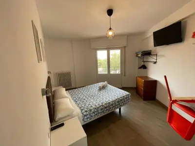 Cama o camas de una habitación en Pensión La Estrella