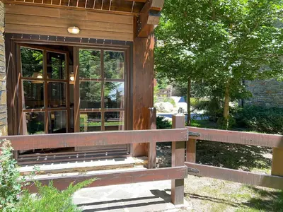 Jardín al aire libre en Luderna - Apartamento Val de Ruda A18 les Marmottes