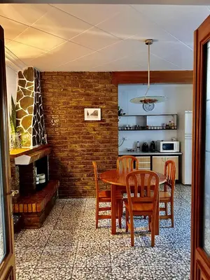 Una cocina o zona de cocina en CAL GUINEU