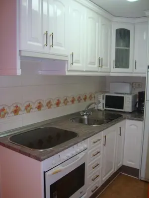 Una cocina o zona de cocina en Casa Duplex La Buhardilla