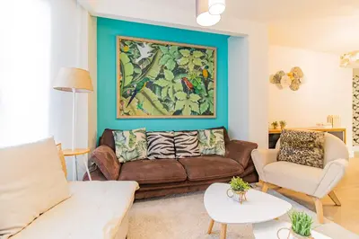Zona de estar de Apartamento Plaza del Pilar