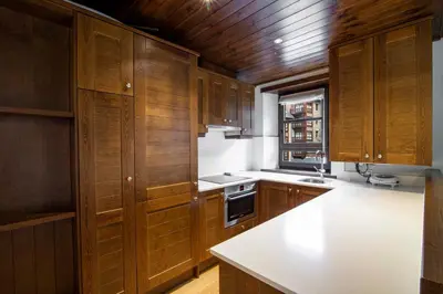 Una cocina o zona de cocina en ANETO de Alma de Nieve