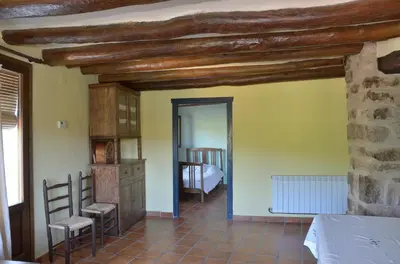 Cama o camas de una habitación en Apartamento Vivienda Sampietro