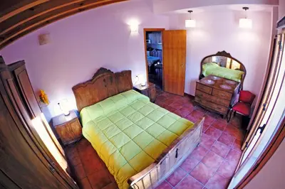 Cama o camas de una habitación en Hort de Mao