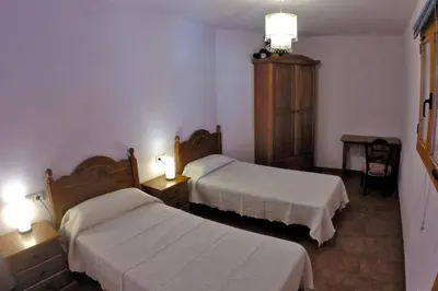 Cama o camas de una habitación en Hort de Mao