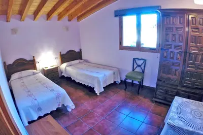 Cama o camas de una habitación en Hort de Mao