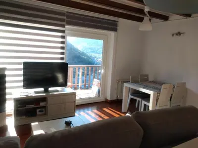 Una televisión o centro de entretenimiento en Apartamento Ismael