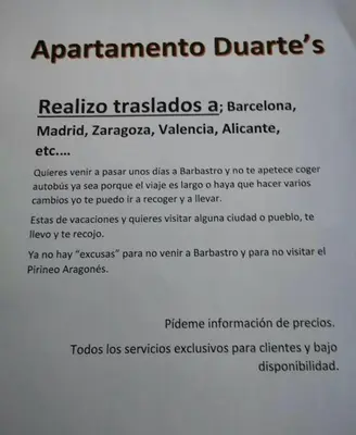 Plano de Bright apartment in Barbastro, 70m², parking included
