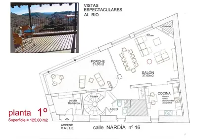 Jardín al aire libre en CASA ARENS