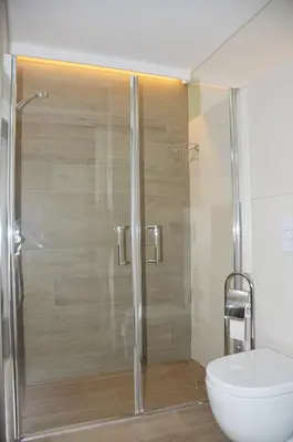 Un baño de Pensión Ibai Ega