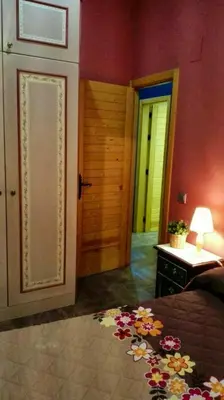 Cama o camas de una habitación en Charming Apartment in Castelserás - 60 sqm - Parking included