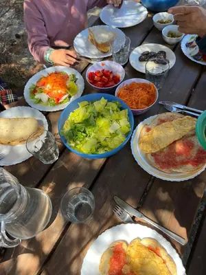 Comida en o cerca de este agroturismo