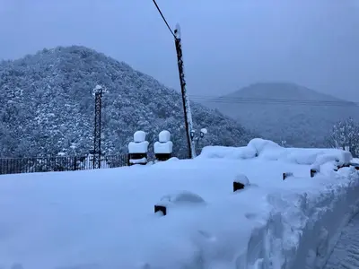 Apartamentos Zabalarena Basoa en invierno