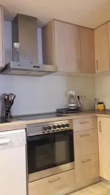 Una cocina o zona de cocina en Apartamentos Casa Trato