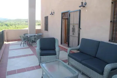 Zona de estar de Masia Rural L'Hort de Maso