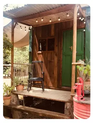 Un balcón o terraza de rolling home