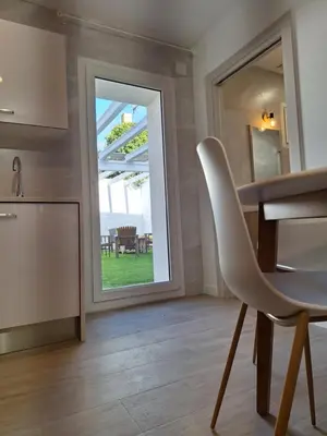 Una cocina o zona de cocina en Casas Rurales Los Marqueses
