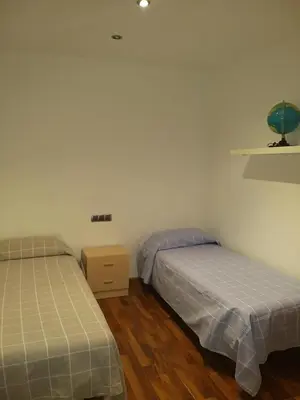 Cama o camas de una habitación en Apartamento a 1a linea Sant Llorenç de Montgai_ WhiteHouse