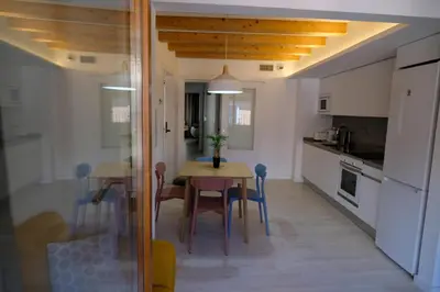 Una cocina o zona de cocina en Silken Casa Platerias Siglo XV