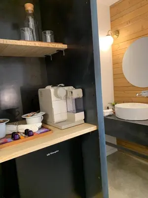 Una cocina o zona de cocina en Hotel EN