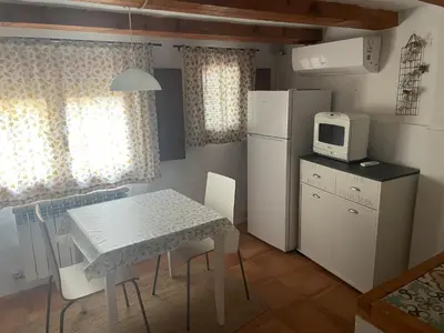 Una cocina o zona de cocina en Casa rural Lo Regolfo