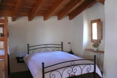 Cama o camas de una habitación en Cal Tomàs