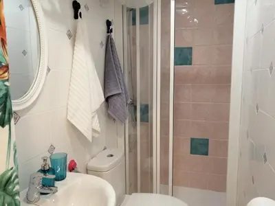 Un baño de Casa de Mares y sueños