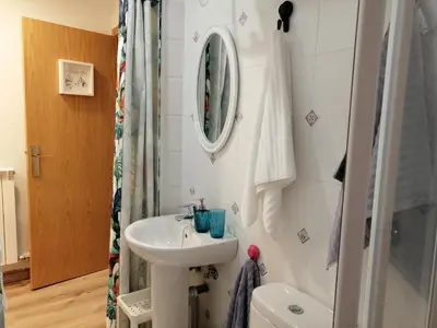 Un baño de Casa de Mares y sueños