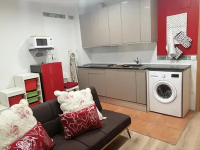 Una cocina o zona de cocina en Casa de Mares y sueños