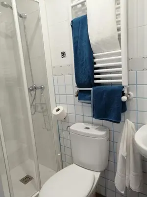 Un baño de Casa de Mares y sueños