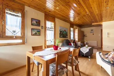 Zona de estar de Apartamento en Vielha