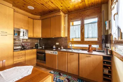 Una cocina o zona de cocina en Apartamento en Vielha