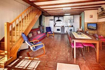 Zona de estar de Apartamentos Bellavista
