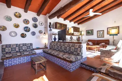Zona de estar de Mas Xanxo