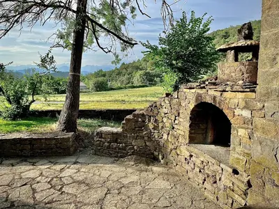 Paisaje cerca of this country house