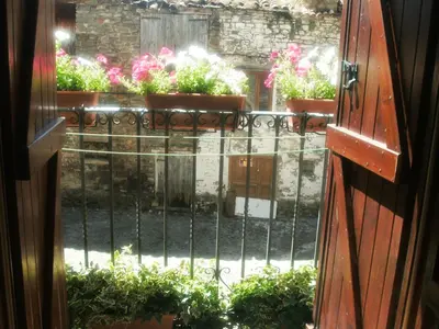 Jardín al aire libre en La Corralata