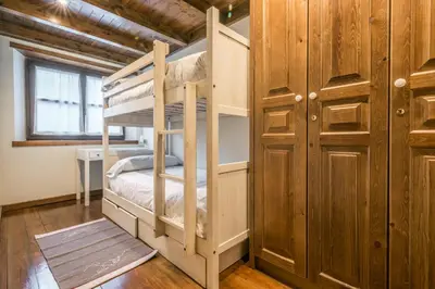 Cama o camas de una habitación en Invernalia by Totiaran