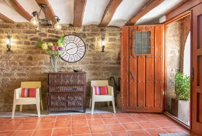 Plano de Magnifica casa rural para familias en Navarra