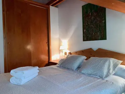 Cama o camas de una habitación en BPIRINEOS-Estós