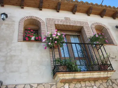 Un balcón o terraza de LA PORTAZA