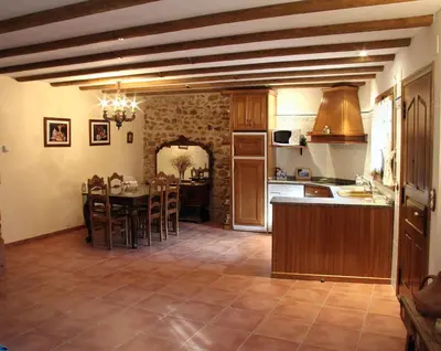 Una cocina o zona de cocina en LA PORTAZA