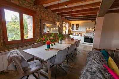 Una cocina o zona de cocina en La Borda del Feu