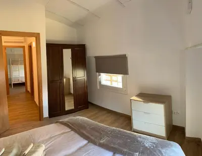 Cama o camas de una habitación en APARTAMENTS IMPRO