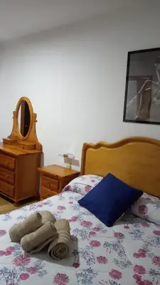 Cama o camas de una habitación en Çò dera Piusa