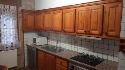 Una cocina o zona de cocina en Çò dera Piusa